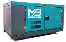 Винтовой компрессор Master Blast MB185B-7+AC (дизельный с осушителем)