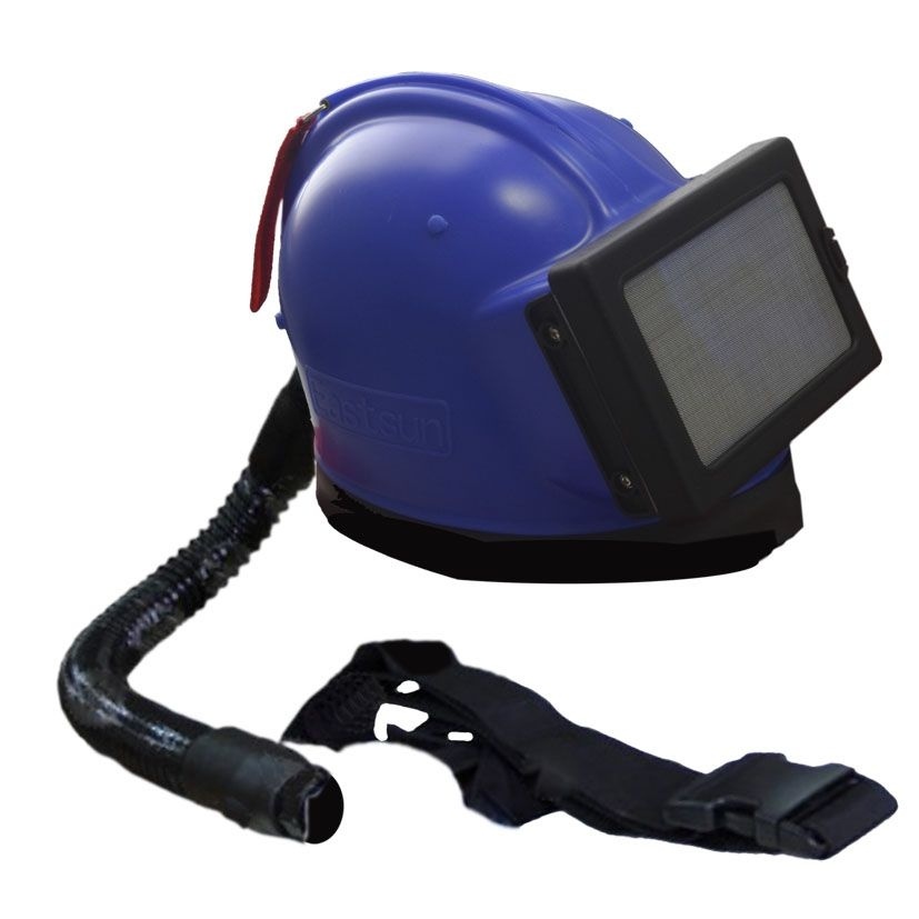 Защитный шлем пескоструйщика MASTER BLAST с регулятором воздуха фото 2